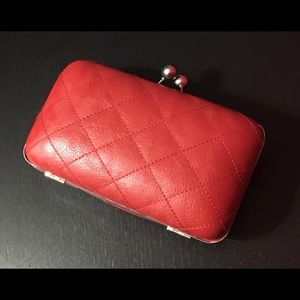 Small quilted clutch